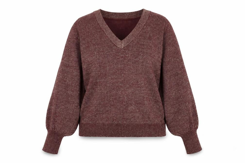 Womens UK Size L VILA Red Pullover Jumper