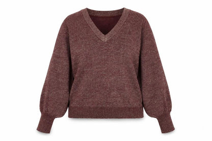 Womens UK Size L VILA Red Pullover Jumper