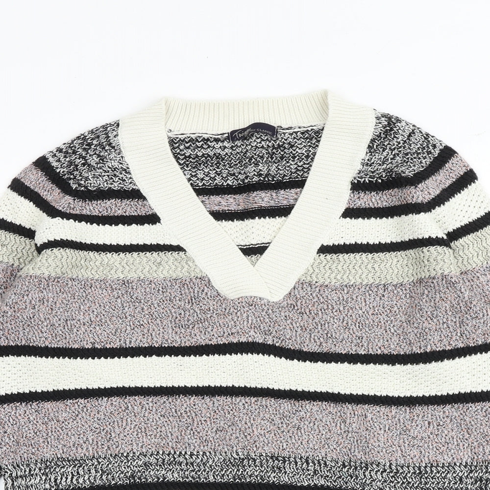Womens UK Size 14 Marks and Spencer Multicoloured Pullover Jumper