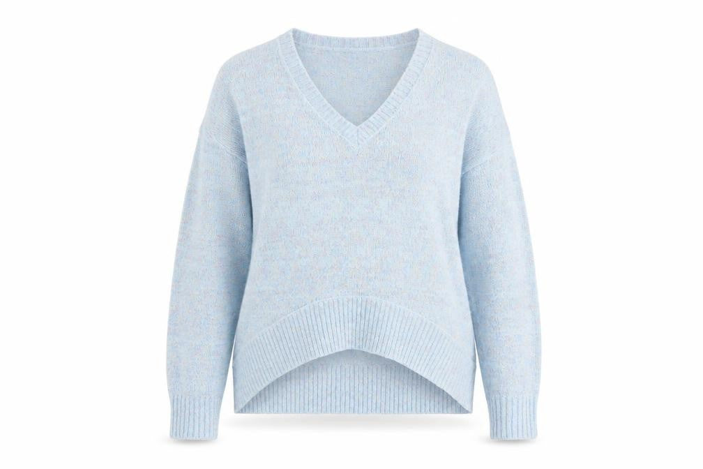 Womens UK Size XS VERO MODA Blue Pullover Jumper