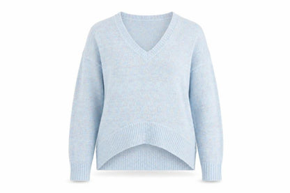 Womens UK Size XS VERO MODA Blue Pullover Jumper