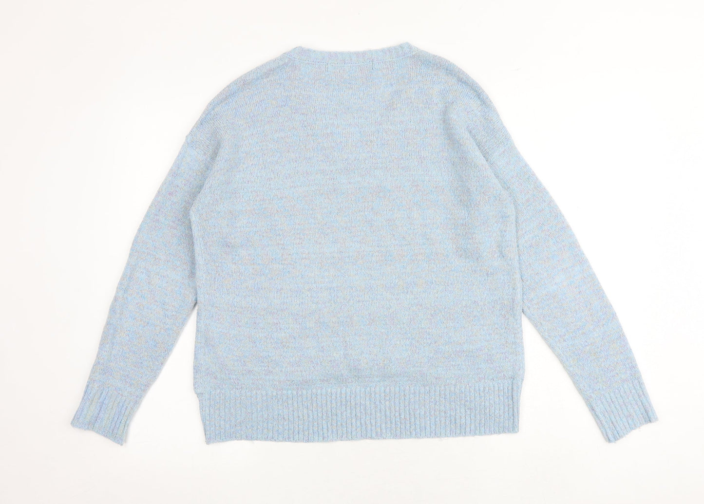 Womens UK Size XS VERO MODA Blue Pullover Jumper