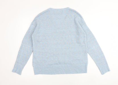 Womens UK Size XS VERO MODA Blue Pullover Jumper