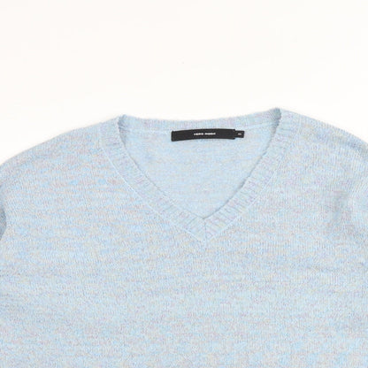 Womens UK Size XS VERO MODA Blue Pullover Jumper