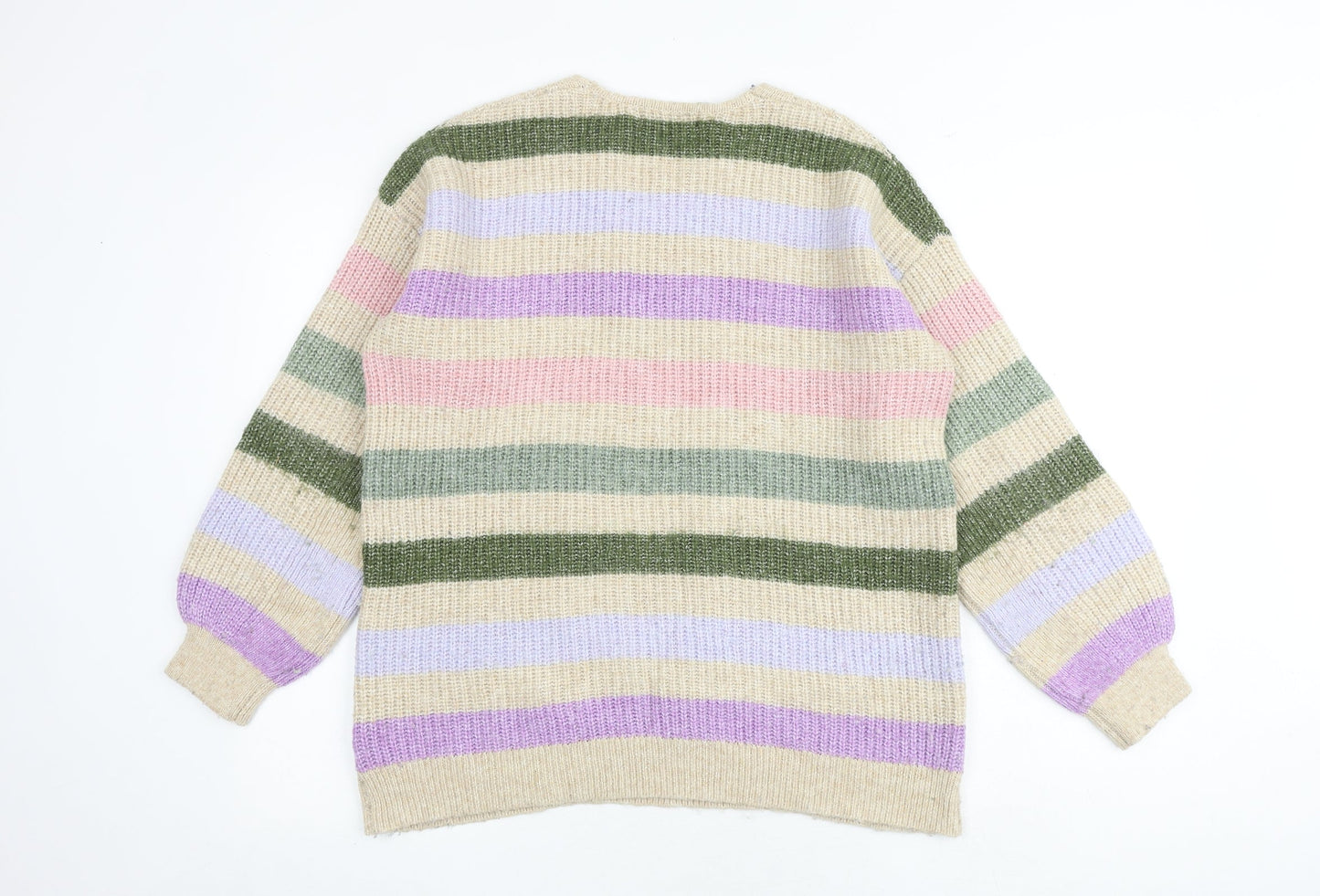 Womens UK Size S Marks and Spencer Multicoloured Pullover Jumper