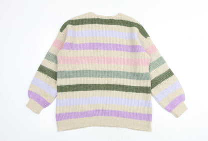 Womens UK Size S Marks and Spencer Multicoloured Pullover Jumper