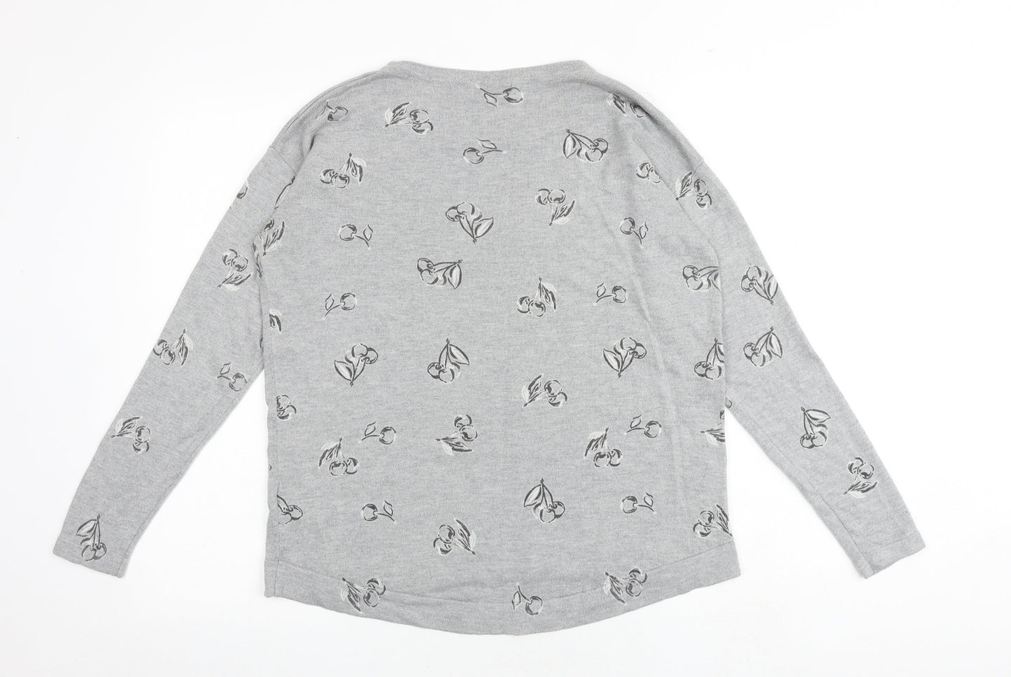 Womens UK Size M Monsoon Grey Pullover Jumper