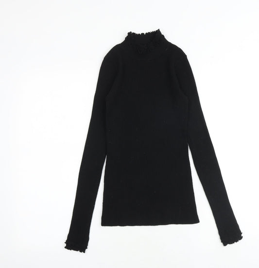 Womens UK Size 6 River Island Black Pullover Jumper