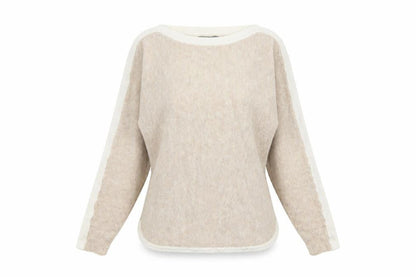 Womens UK Size XS Oasis Brown Pullover Jumper