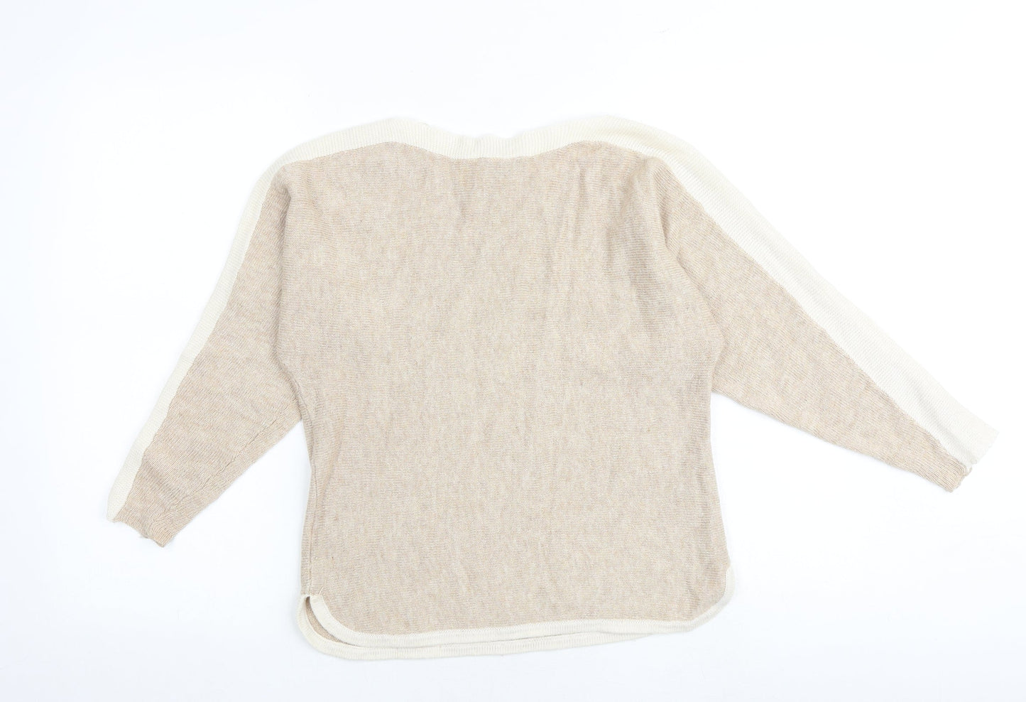 Womens UK Size XS Oasis Brown Pullover Jumper