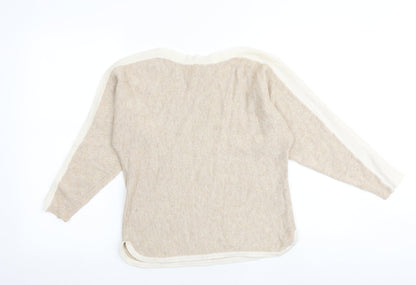 Womens UK Size XS Oasis Brown Pullover Jumper
