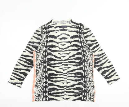 Womens UK Size 8 Marks and Spencer Multicoloured Cardigan Jumper