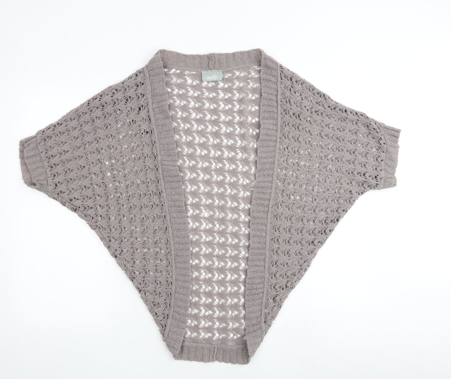 Womens UK Size S Wallis Brown Cardigan Jumper