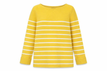 Womens UK Size S Adrienne Vittadini Yellow Pullover Jumper