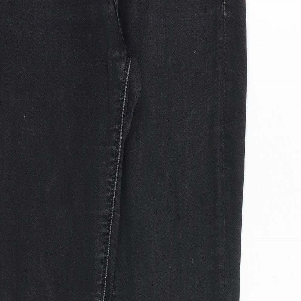 Womens UK Size 28 in H&M Slim Fit Skinny Black Jeans