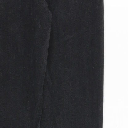 Womens UK Size 28 in H&M Slim Fit Skinny Black Jeans