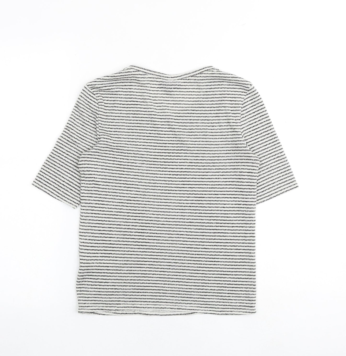Womens UK Size 10 Topshop Multicoloured Basic T-Shirt