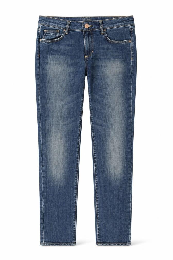 Womens UK Size 30 in H&M Regular Fit Skinny Blue Jeans