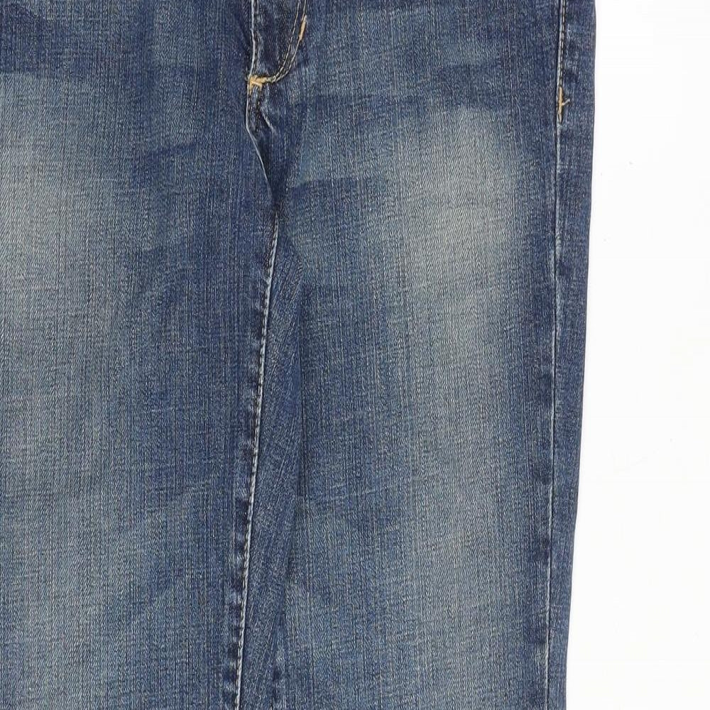 Womens UK Size 30 in H&M Regular Fit Skinny Blue Jeans