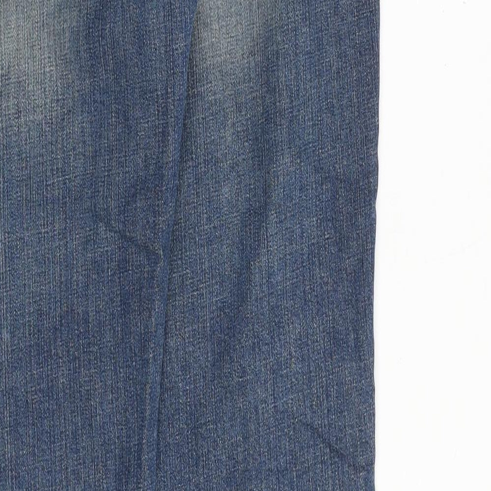 Womens UK Size 30 in H&M Regular Fit Skinny Blue Jeans