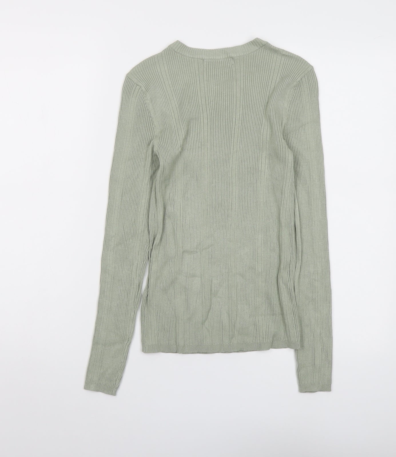 Womens UK Size 8 Marks and Spencer Green Pullover Jumper