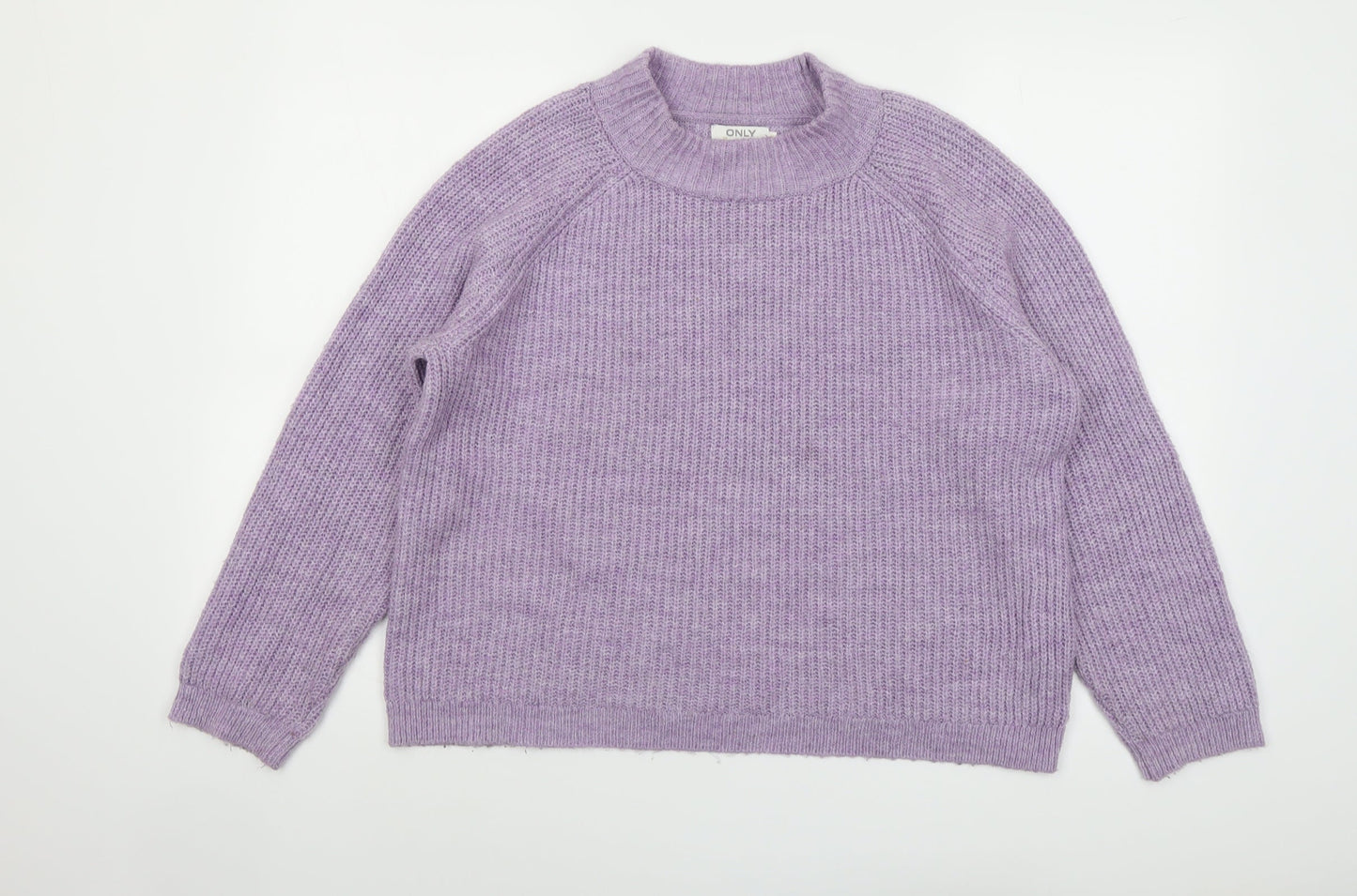 Womens UK Size M Only Purple Pullover Jumper