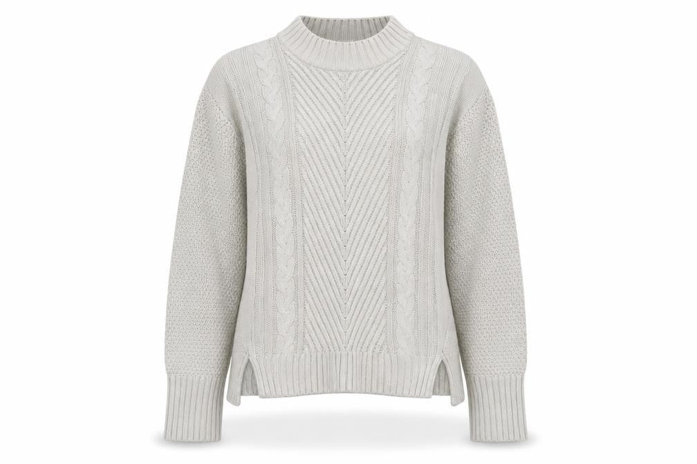 Womens UK Size L Therapy Grey Pullover Jumper