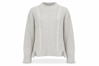 Womens UK Size L Therapy Grey Pullover Jumper