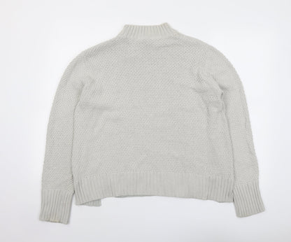 Womens UK Size L Therapy Grey Pullover Jumper