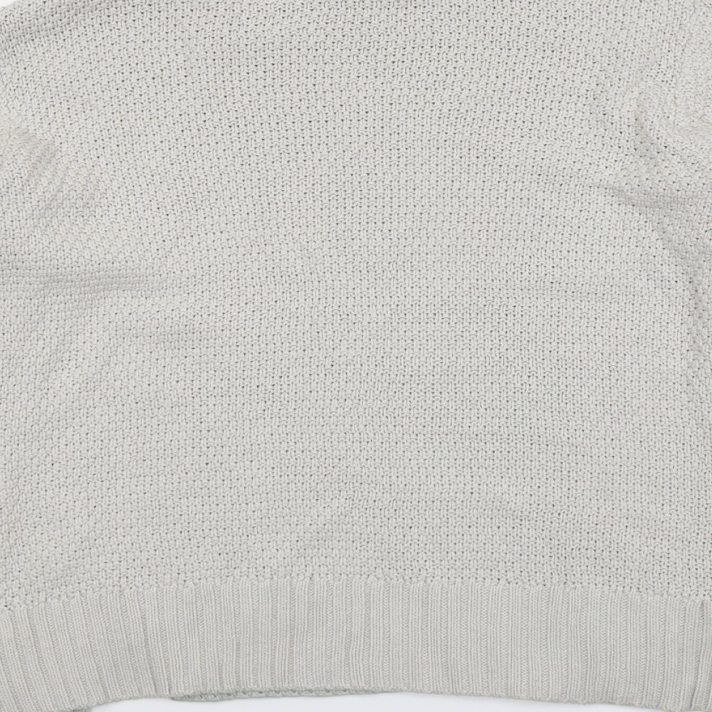 Womens UK Size L Therapy Grey Pullover Jumper