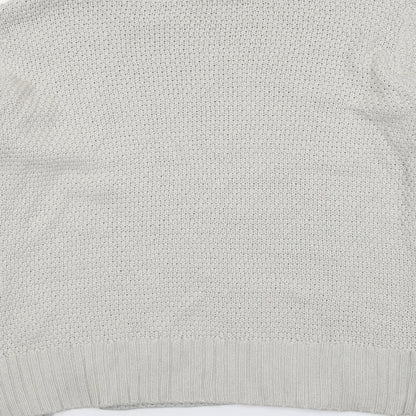 Womens UK Size L Therapy Grey Pullover Jumper