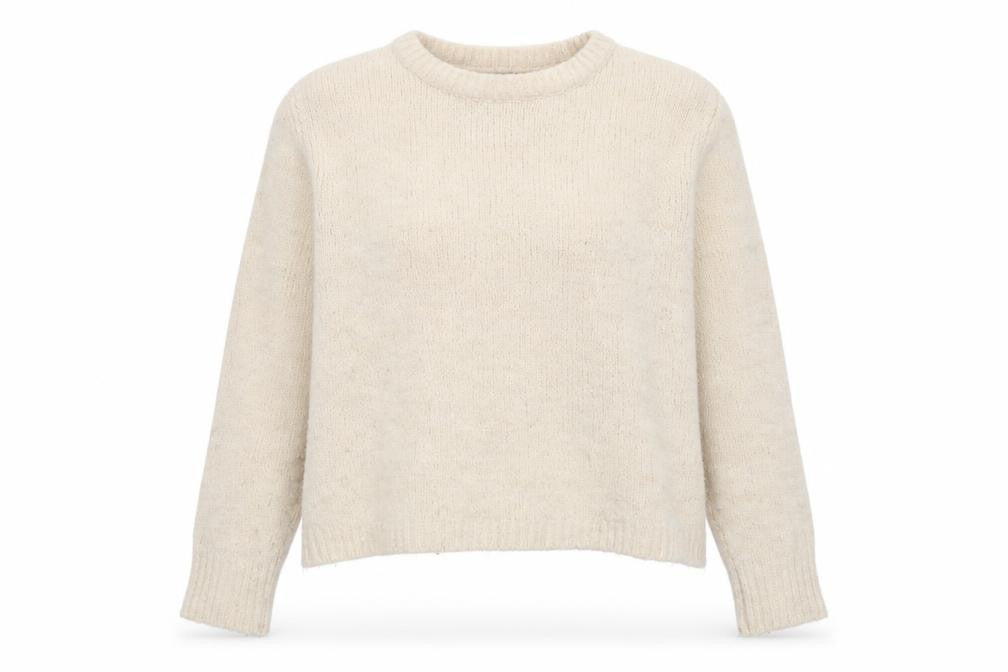 Womens UK Size M RESERVED Beige Pullover Jumper