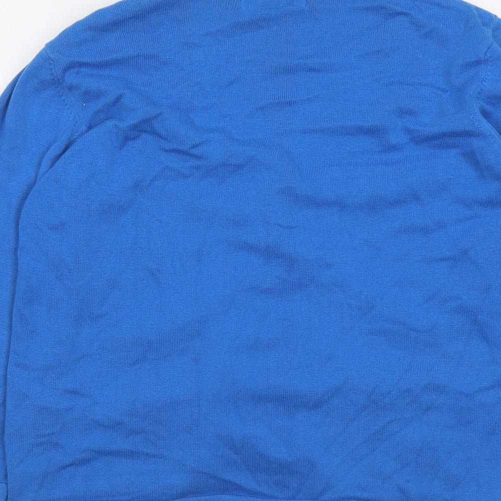 Womens UK Size XS Adini Blue Cardigan Jumper