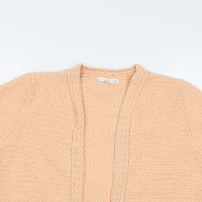 Womens UK Size L Mango Pink Cardigan Jumper