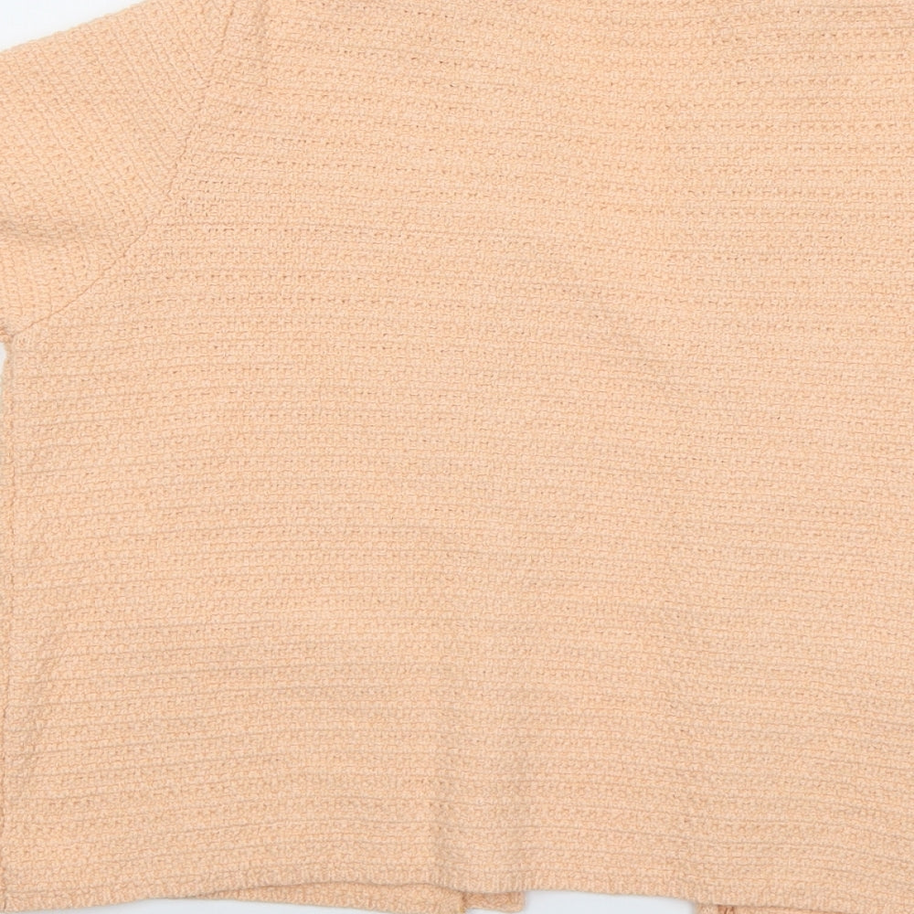 Womens UK Size L Mango Pink Cardigan Jumper