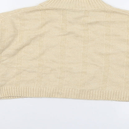 Womens UK Size S Zara Ivory Pullover Jumper