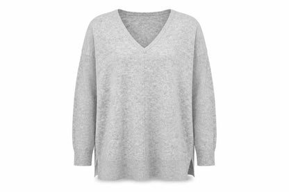 Womens UK Size L New Look Grey Pullover Jumper