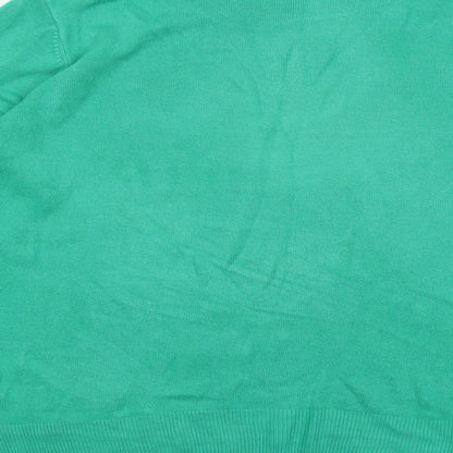 Womens UK Size 14 Marks and Spencer Green Pullover Jumper