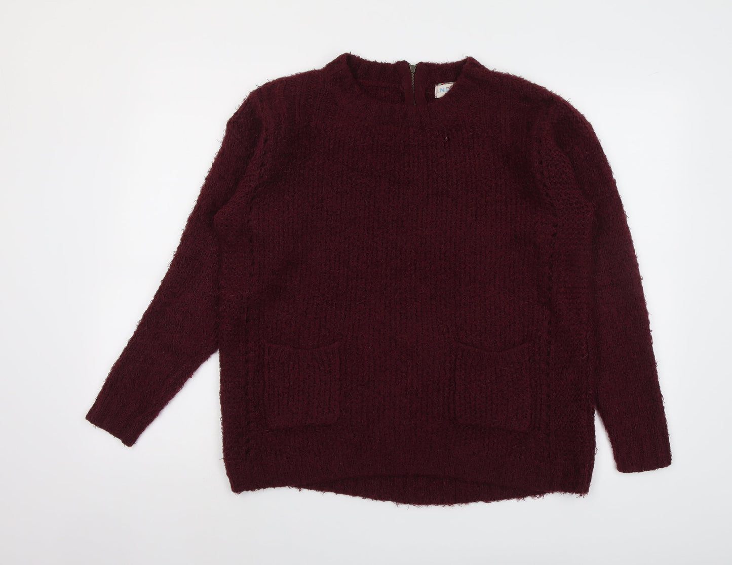 Womens UK Size 14 Indigo Purple Pullover Jumper