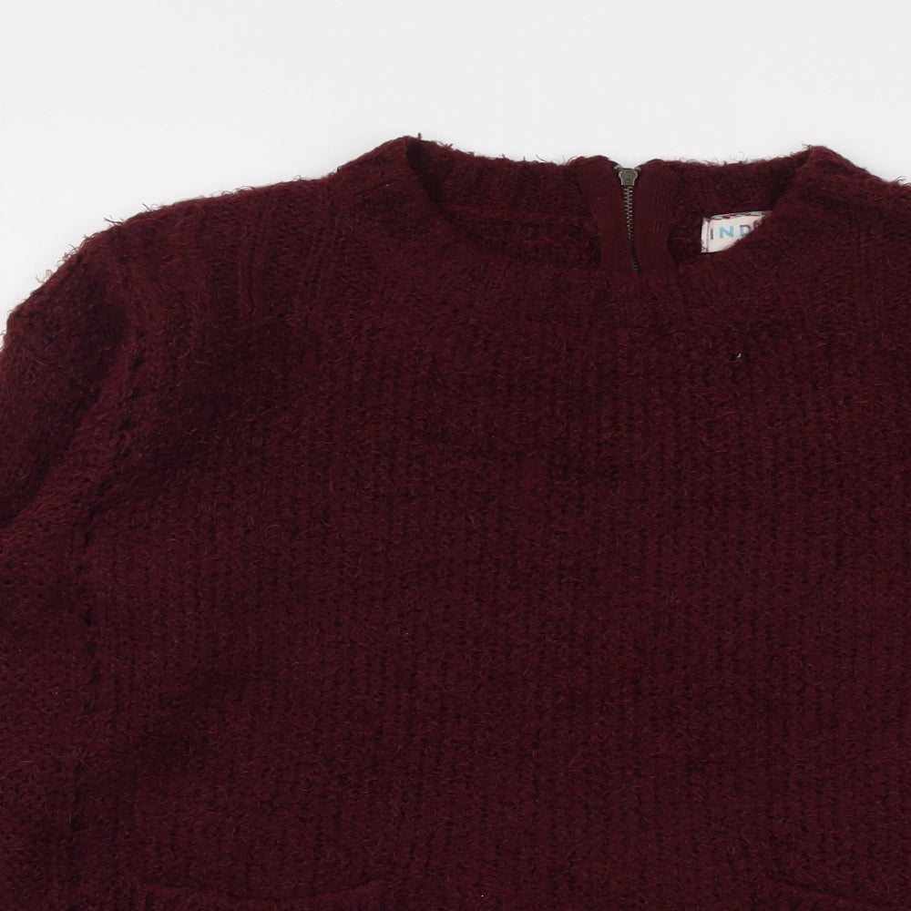 Womens UK Size 14 Indigo Purple Pullover Jumper