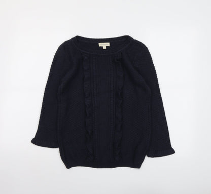 Womens UK Size S Monsoon Blue Pullover Jumper
