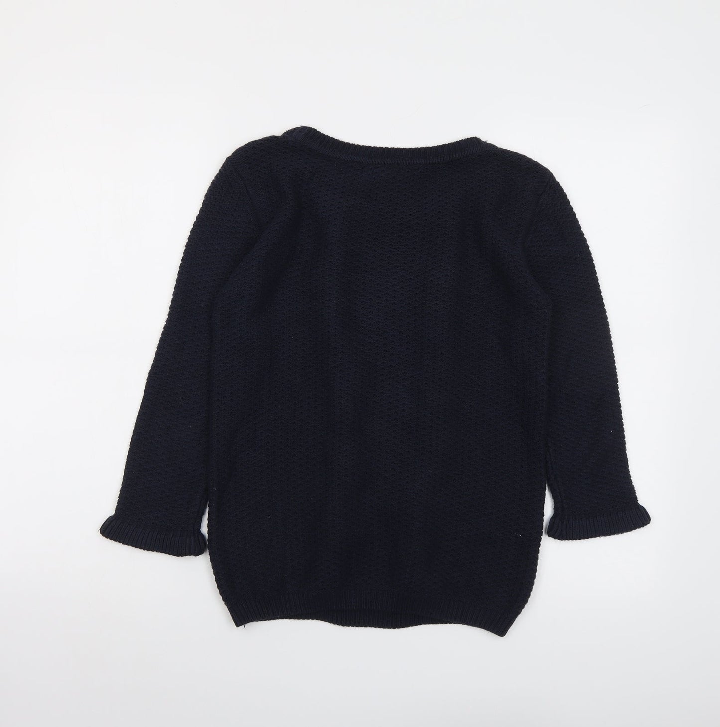 Womens UK Size S Monsoon Blue Pullover Jumper