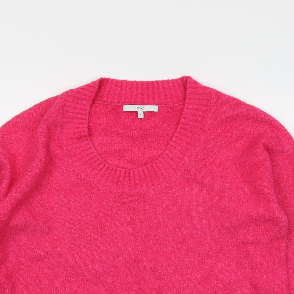 Womens UK Size M NEXT Pink Pullover Jumper
