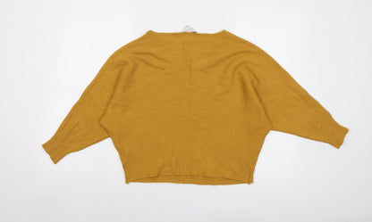 Womens UK Size 12 Principles Yellow Pullover Jumper