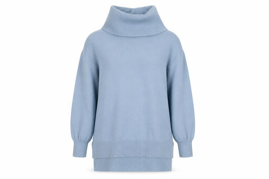 Womens UK Size XS LOFT Blue Pullover Jumper