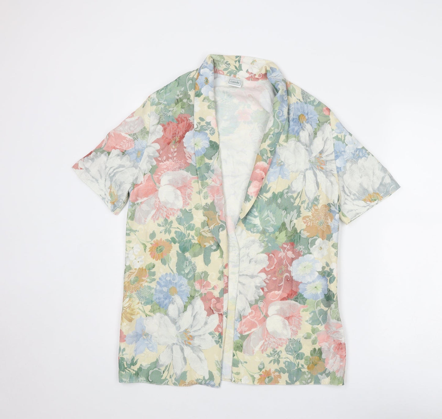 C&A Womens Multicoloured Floral Jacket Size 10