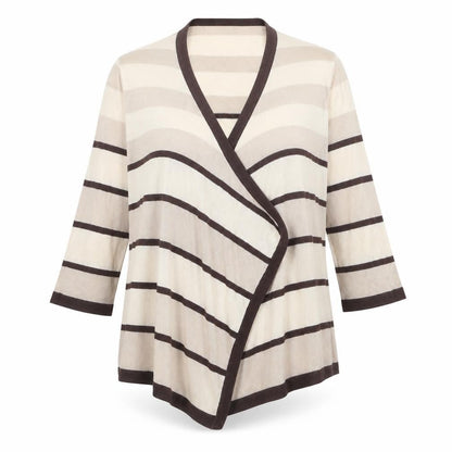Womens UK Size S Casamia Beige Cardigan Jumper