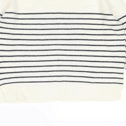 Womens UK Size 6 NEXT Ivory Pullover Jumper