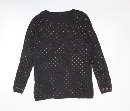 Womens UK Size 12 River Island Grey Pullover Jumper