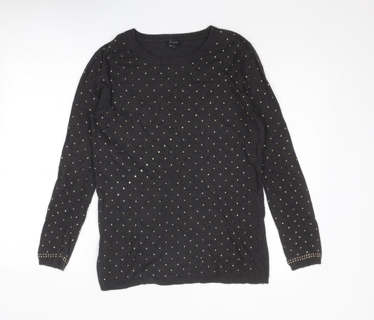 Womens UK Size 12 River Island Grey Pullover Jumper